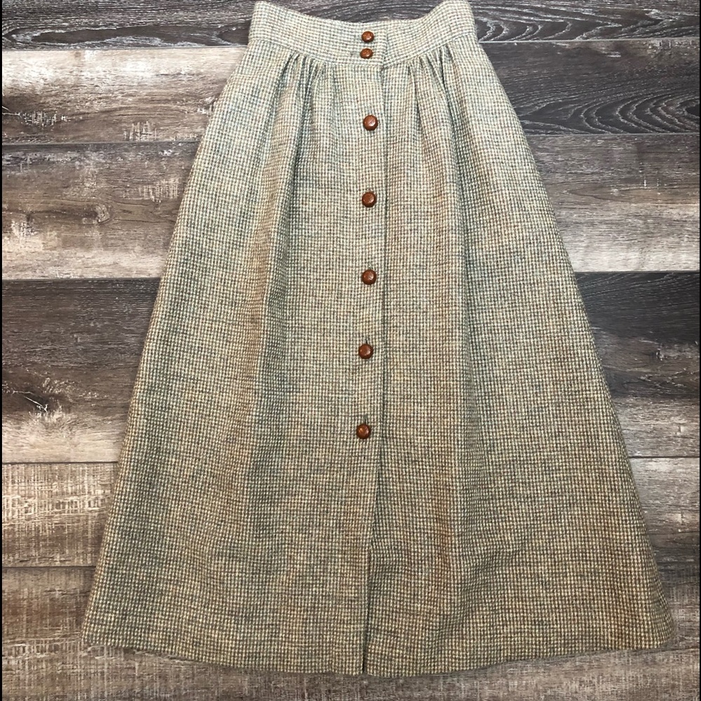 EUC Vintage J.G. Hook wool skirt